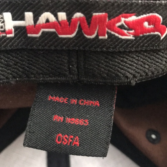 Tony Hawk skeleton embroidered plaid hat - Picture 3 of 4